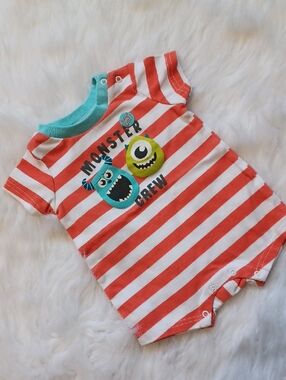 Disney Baby Monsters Inc. Onsie. Baby Boy 3-6m.